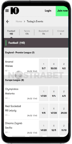 10Bet Mobile App