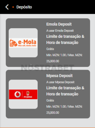 Etapas do primeiro depósito 888bets