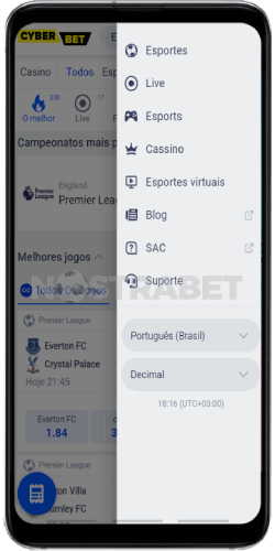 cyberbet app de navega??o Android