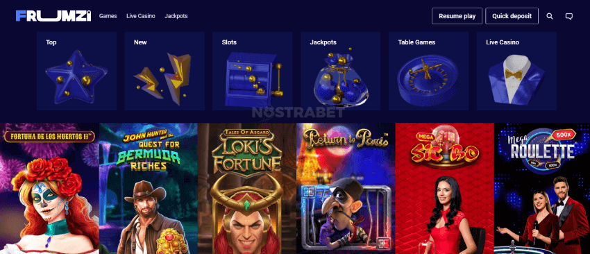 Frumzi Casino Design