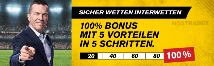 interwetten Willkommensbonus