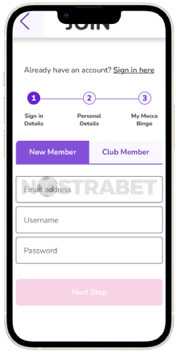 Mecca bingo registration on ios