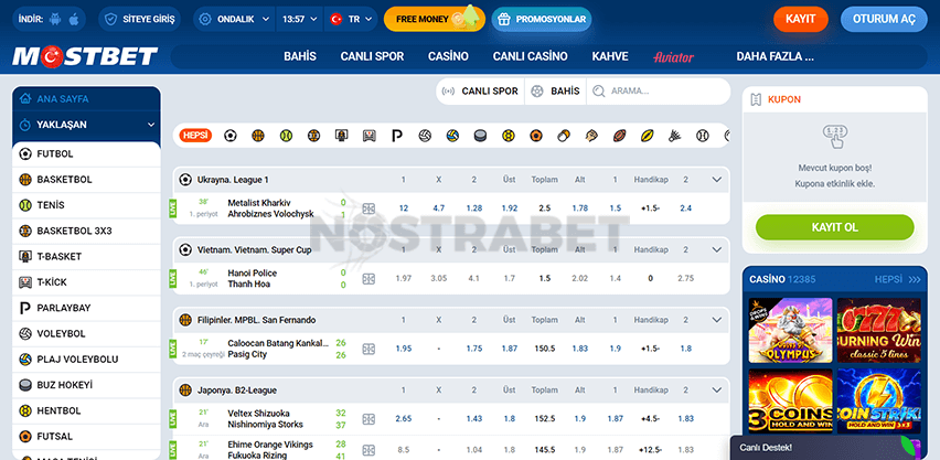 Mostbet Web Sitesi Tasar?m?