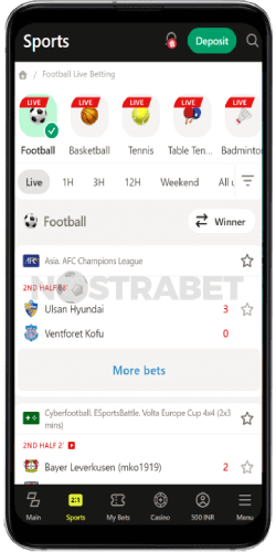 parimatch android app live betting