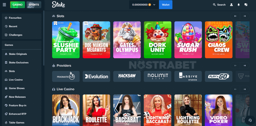 Stake Casino Games